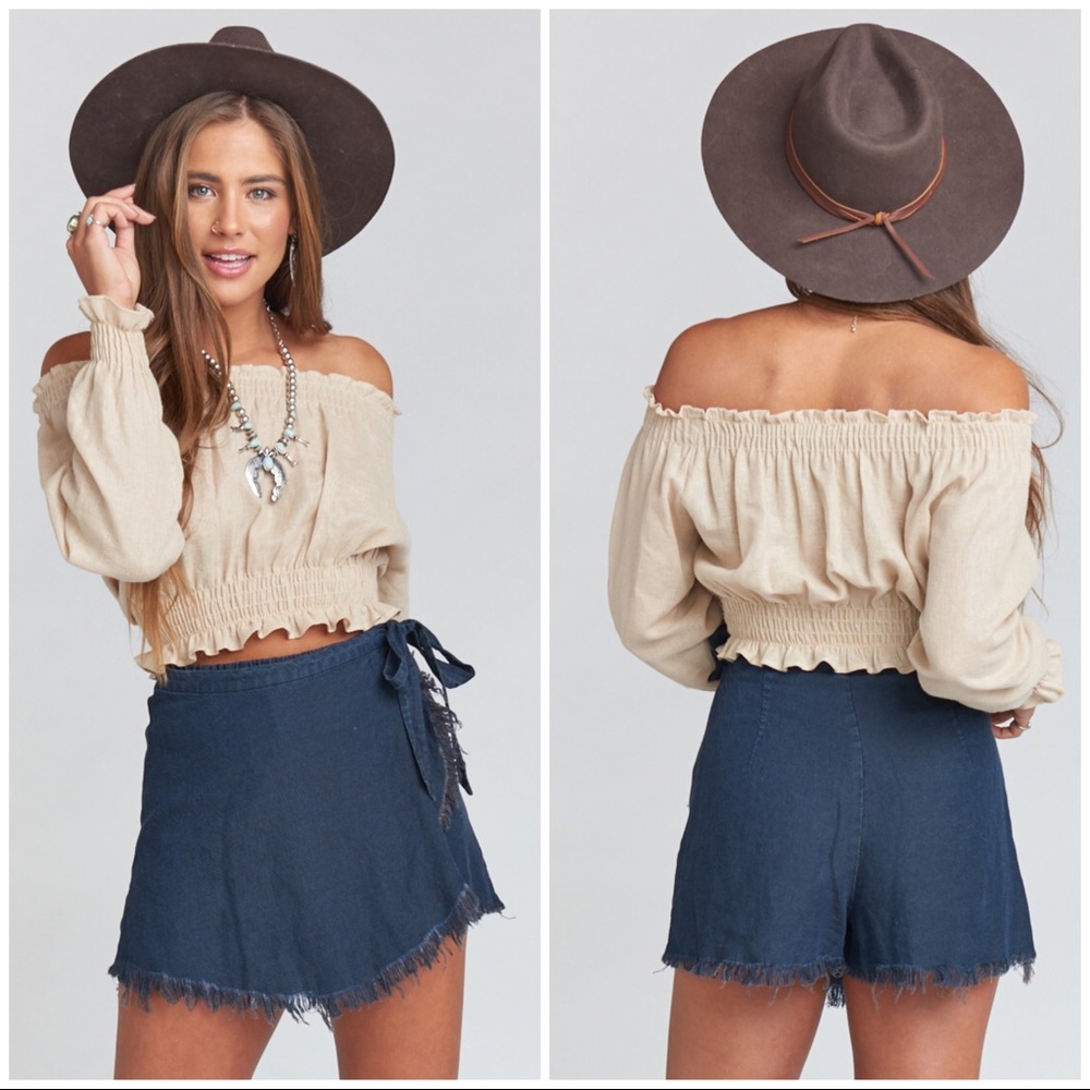 Show Me about MuMu The Great Wrap Shorts NWT